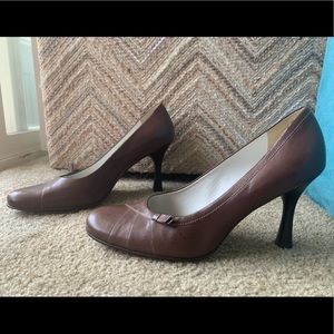 Nine West Brown Heels